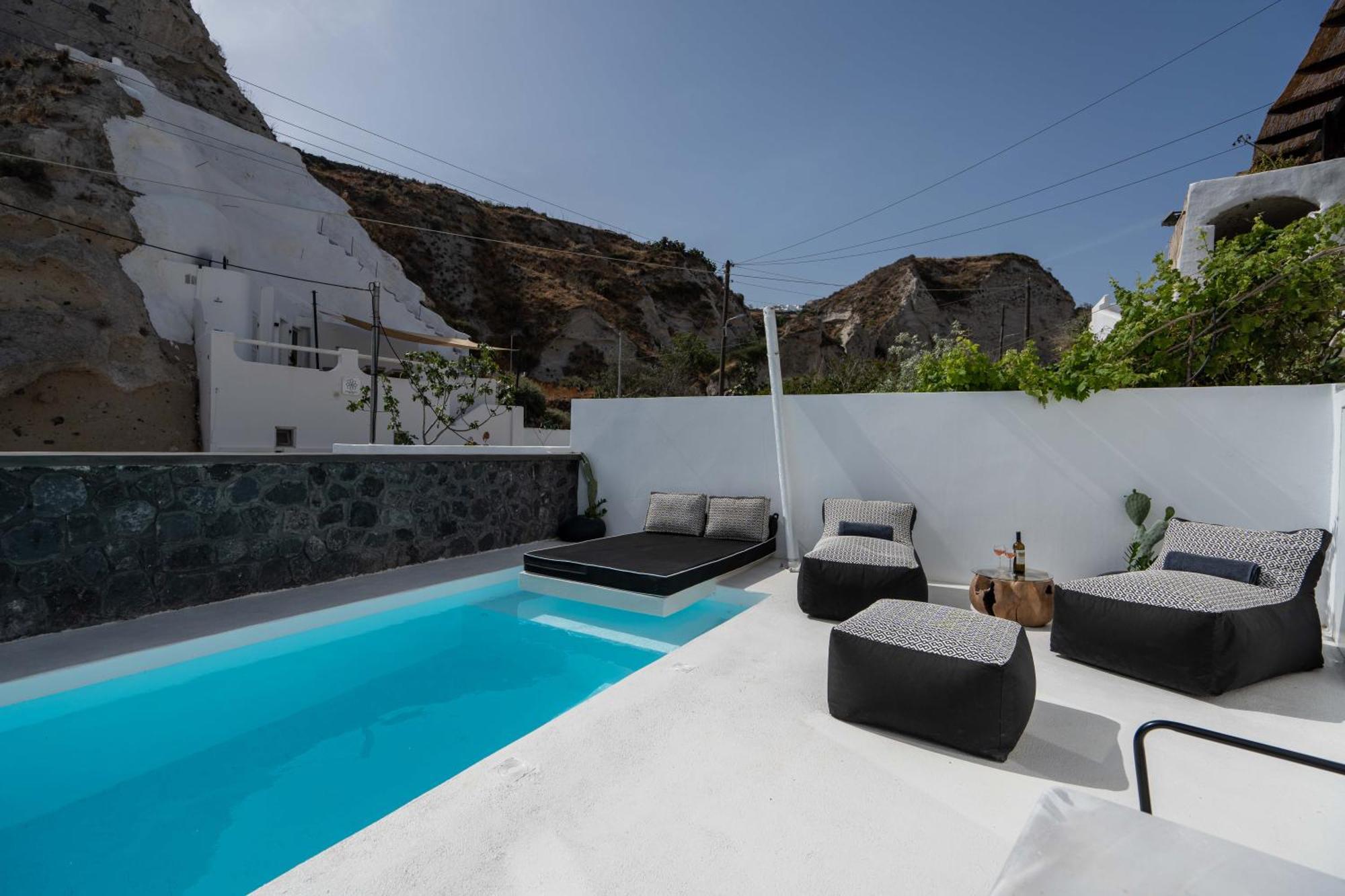 The Magic Luxury Cave Suites Vóthon Eksteriør bilde