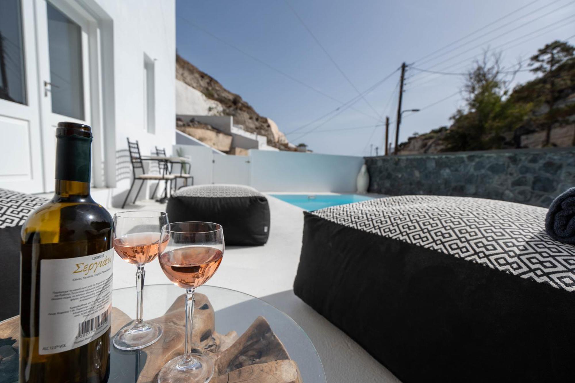 The Magic Luxury Cave Suites Vóthon Eksteriør bilde