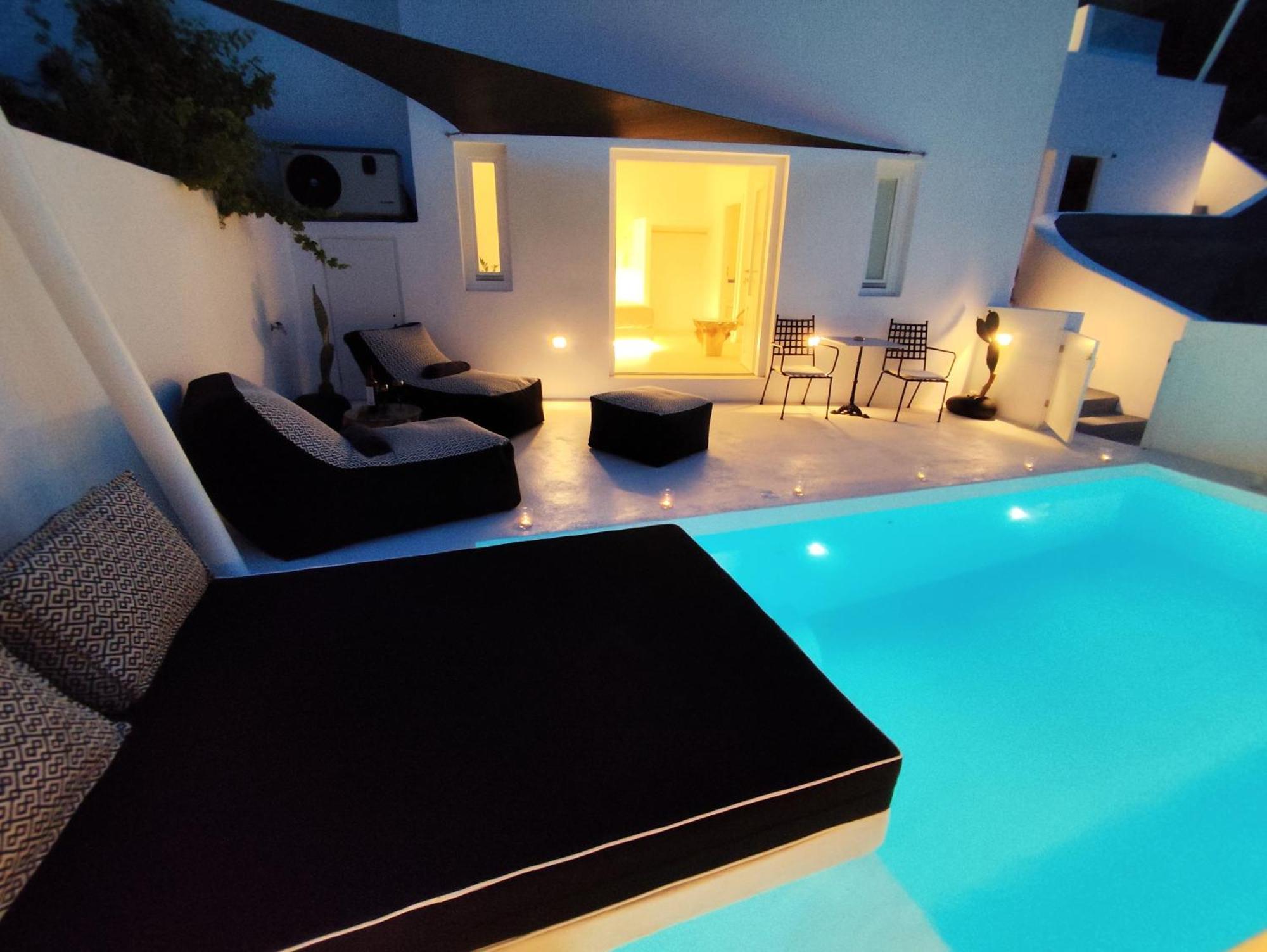The Magic Luxury Cave Suites Vóthon Eksteriør bilde
