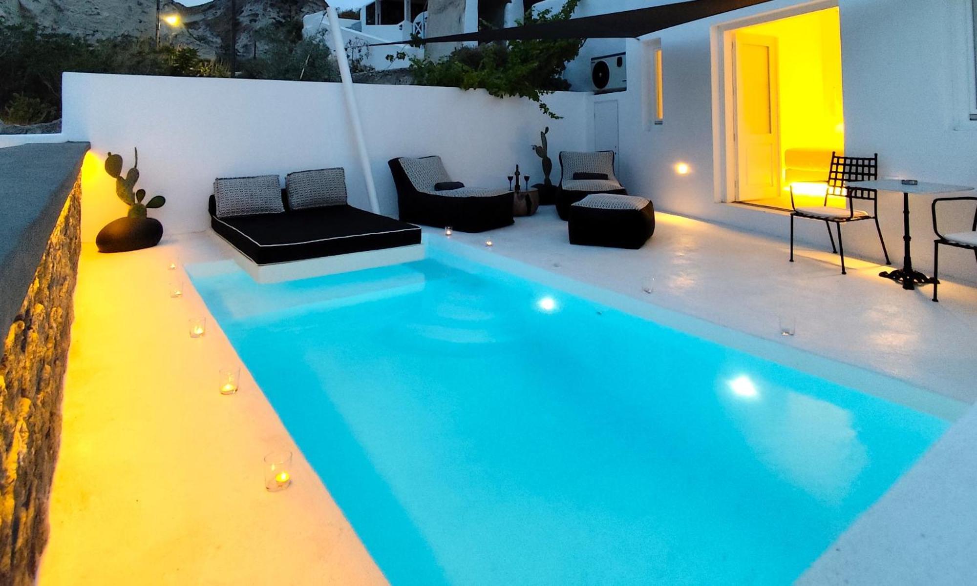 The Magic Luxury Cave Suites Vóthon Eksteriør bilde