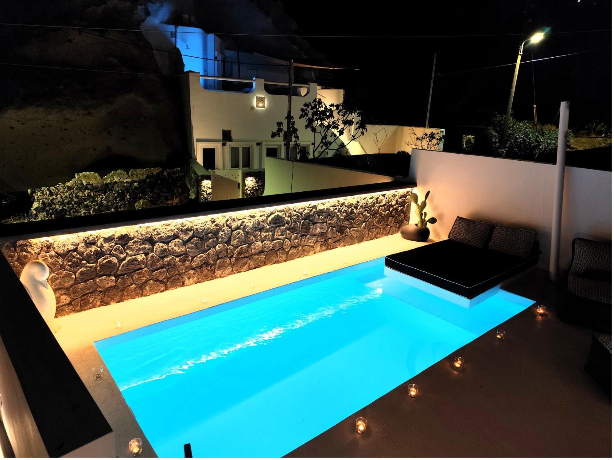 The Magic Luxury Cave Suites Vóthon Eksteriør bilde