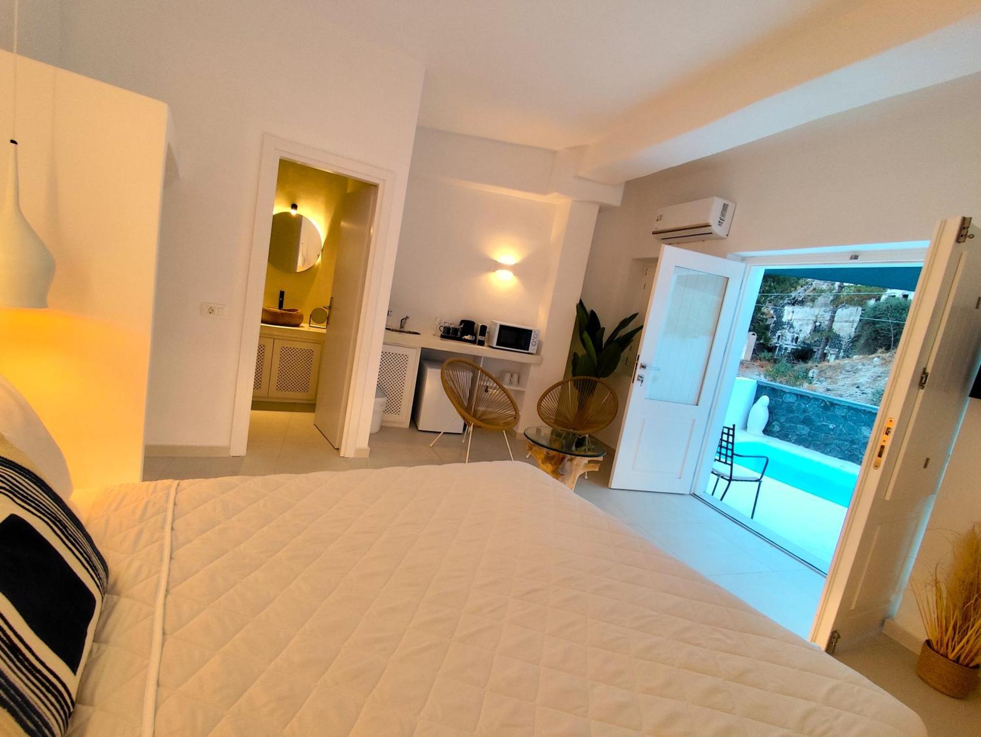 The Magic Luxury Cave Suites Vóthon Eksteriør bilde