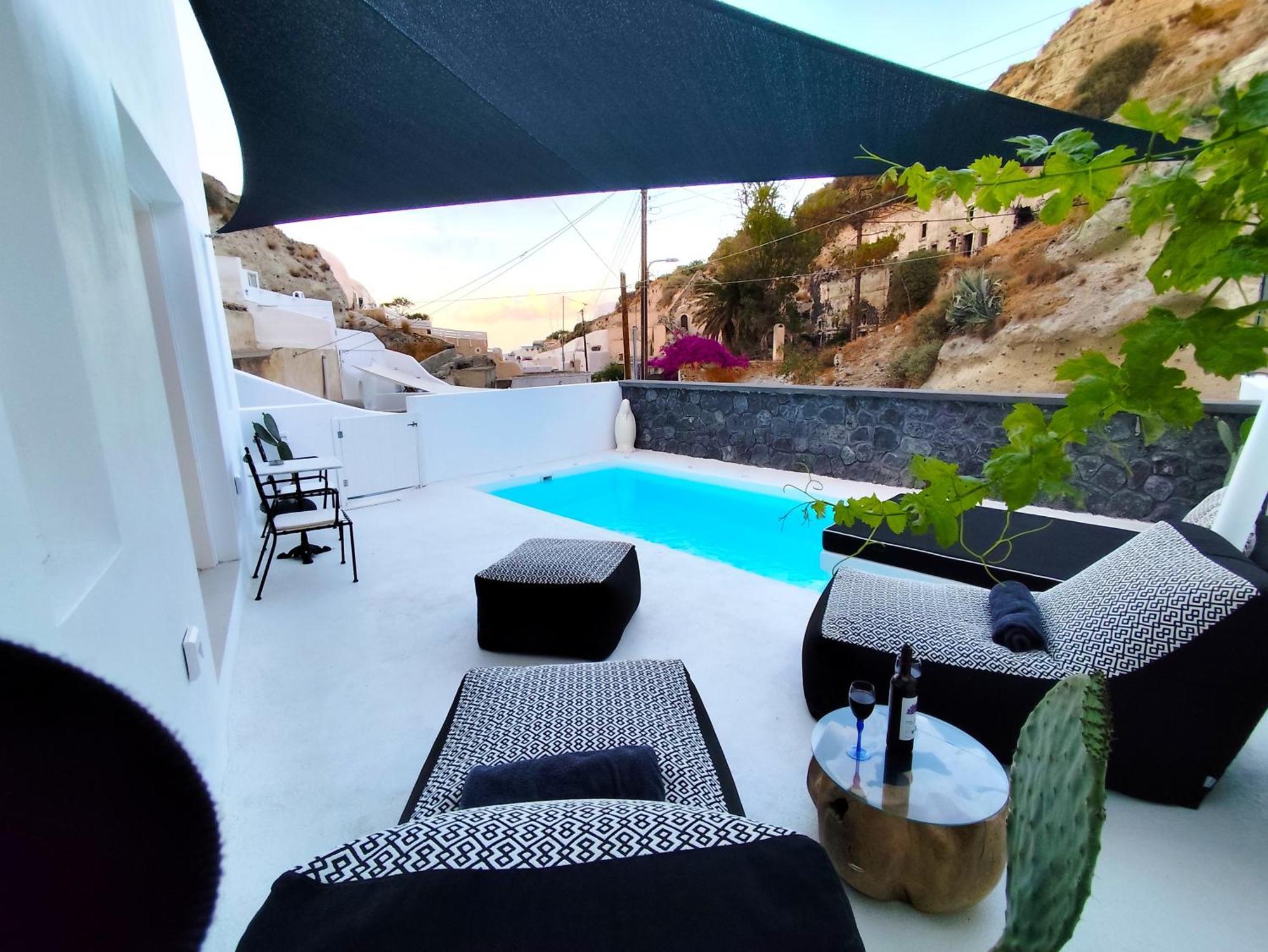 The Magic Luxury Cave Suites Vóthon Eksteriør bilde
