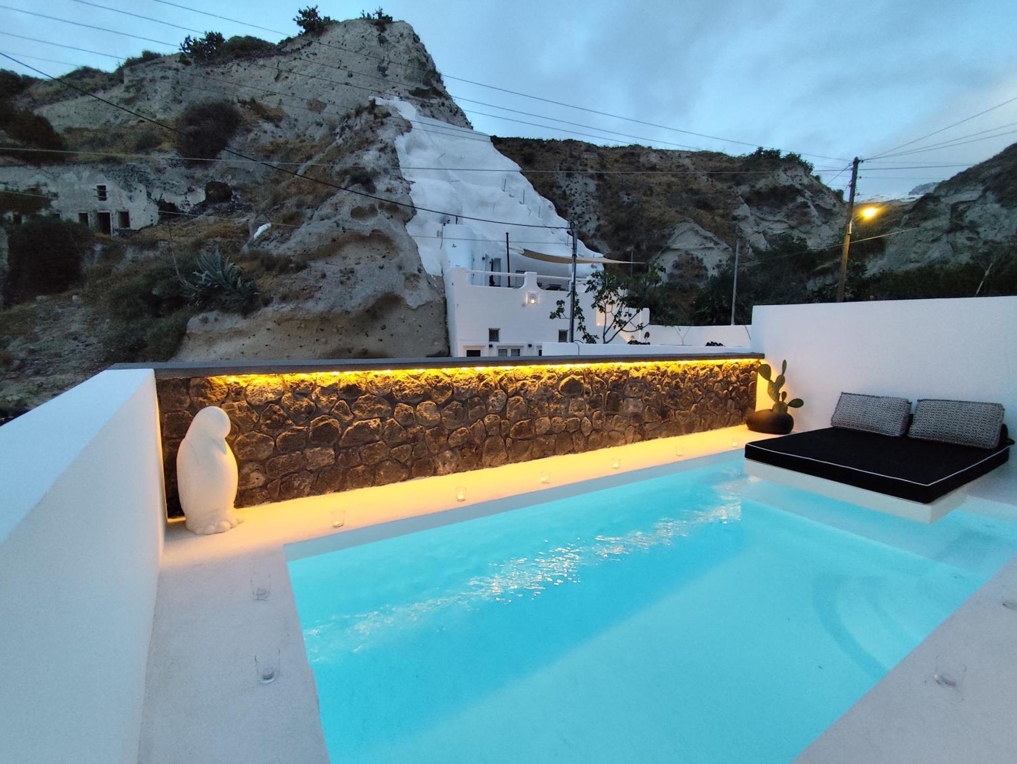 The Magic Luxury Cave Suites Vóthon Eksteriør bilde