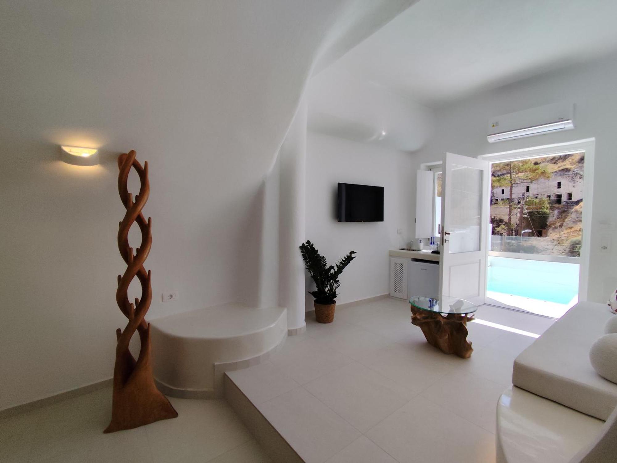 The Magic Luxury Cave Suites Vóthon Eksteriør bilde