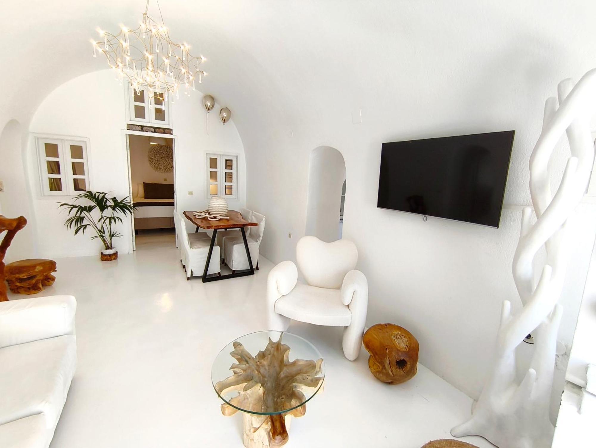 The Magic Luxury Cave Suites Vóthon Eksteriør bilde